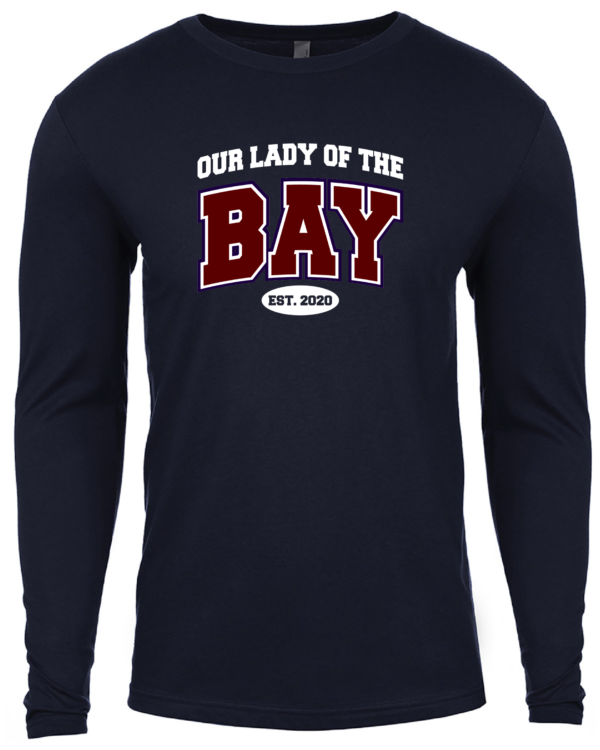 Next Level Long Sleeve Our Lady of the Bay - Image 2