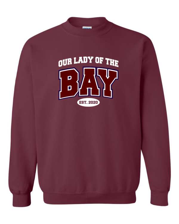 Gildan Crew Our Lady of the Bay (Embroidery )