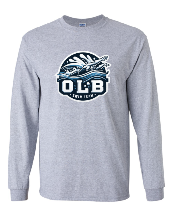 Gildan Long Sleeve Swim Team - Image 2